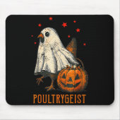 Ultrygeist Funny Halloween Chicken Ghost Costume P Muismat (Voorkant)