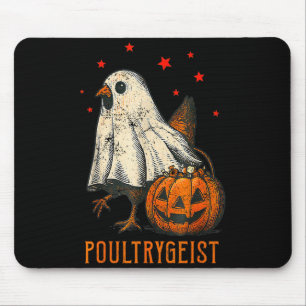 Ultrygeist Grappige Halloween Kip Geest Kostuum P Muismat