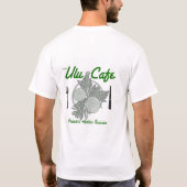 Ulu Cafe Front Pocket Design T-shirt (Achterkant)