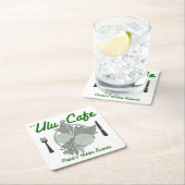 Ulu Cafe-onderzetters voor eenmalig gebruik Kartonnen Onderzetters (Insitu)