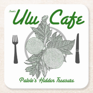 Ulu Cafe-onderzetters voor eenmalig gebruik Kartonnen Onderzetters