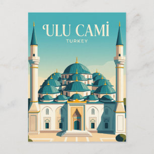 Ulu Cami (De Grote Moskee) Turkije Briefkaart