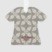 "Ulu "Oma" oma, reversibele Māla Lani Ornament (voorkant)