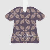 "Ulu Poni & Sand, omkeerbaar Māla Lani Ornament (voorkant)