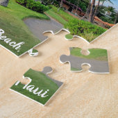 Ulua Beach Maui Palm Trees Legpuzzel (Zijkant)
