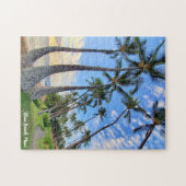 Ulua Beach Maui Palm Trees Legpuzzel (Horizontaal)