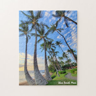 Ulua Beach Maui Palm Trees Legpuzzel