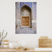Ulug'bek Madrasah:  portaal Poster (Keuken)