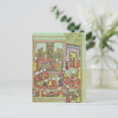 Ulugh Beg die recht doet aan Khurasan Briefkaart (Staand voorkant)