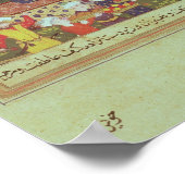 Ulugh Beg die recht doet aan Khurasan Poster (Hoek)