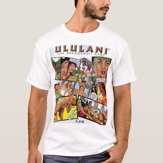 ULULANI COMIC T SHIRT COMIC FRONT (Voorkant)