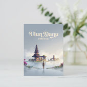 Ulun Danu Beratan Tempel Indonesië Briefkaart (Staand voorkant)