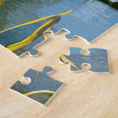 Ulun Danu Beratan Temple Indonesië Waterverf Legpuzzel (Zijkant)