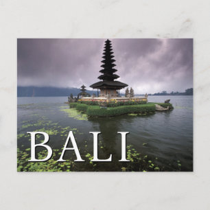 Ulun Danu Tempel   Bali, Indonesië   Dank U Briefkaart