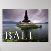 Ulun Danu Tempel | Bali, Indonesië Poster (Voorkant)