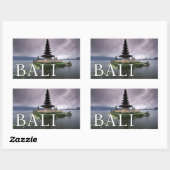 Ulun Danu Tempel | Bali, Indonesië Rechthoekige Sticker (Vel)