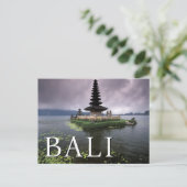 Ulun Danu Temple | Bali, Indonesië Briefkaart (Staand voorkant)