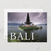 Ulun Danu Temple | Bali, Indonesië Briefkaart (Voorkant / Achterkant)