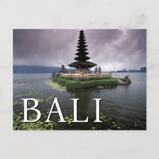 Ulun Danu Temple | Bali, Indonesië Briefkaart (Voorkant)