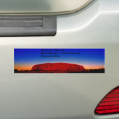 Uluru, Aboriginal Sacred Site Bumpersticker (Op auto)