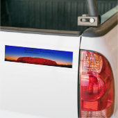Uluru, Aboriginal Sacred Site Bumpersticker (Op Truck)