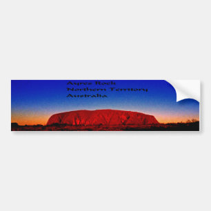 Uluru, Aboriginal Sacred Site Bumpersticker