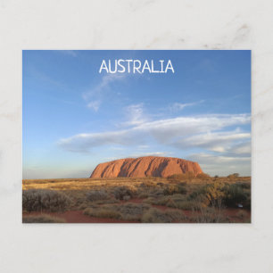 Uluru Australia Briefkaart