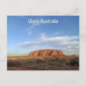 Uluru Australia Briefkaart (Voorkant)