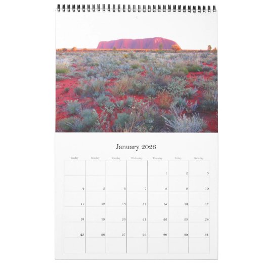 uluru australia kalender (Jan 2026)