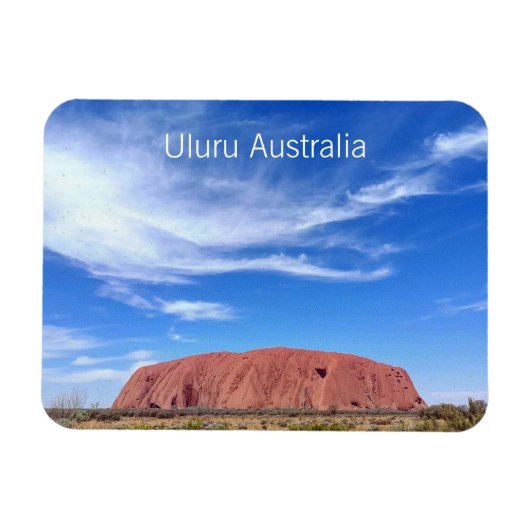 Uluru Australia Magnet Magneet (Horizontaal)
