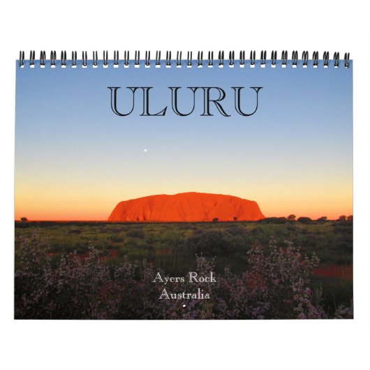 uluru australië 2027 kalender (Hoes)