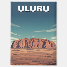 Uluru Australië Reizen Magneet