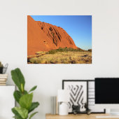 Uluru Ayers Rock Australia Poster (Thuiskantoor)