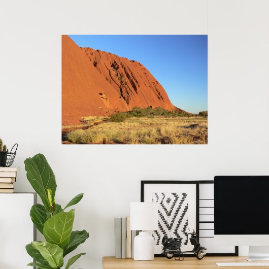Uluru Ayers Rock Australia Poster (Thuiskantoor)
