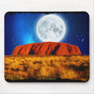 ULURU Ayer's Rock Australian Outback Art Muismat