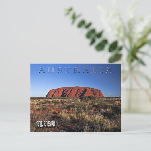 Uluru (Ayers Rock), Australië Briefkaart (Staand voorkant)
