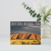 Uluru (Ayer's Rock), Australië ​ Briefkaart (Staand voorkant)