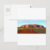 Uluru / Ayers Rock - Australië Briefkaart (Voorkant / Achterkant)