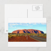 Uluru / Ayers Rock - Australië Briefkaart (Voorkant / Achterkant)