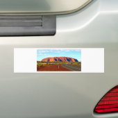 Uluru / Ayers Rock - Australië Bumpersticker (Op auto)