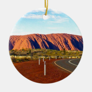 Uluru / Ayers Rock - Australië Keramisch Ornament