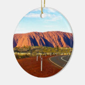 Uluru / Ayers Rock - Australië Keramisch Ornament (Links)