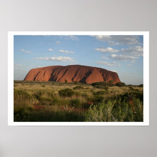 Uluru, Ayers Rock Australië Poster (Voorkant)