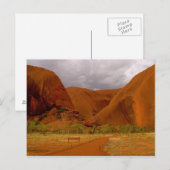 Uluru - Ayers Rock Briefkaart (Voorkant / Achterkant)