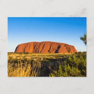 Uluru Ayers Rock in het buitenland Australië Briefkaart