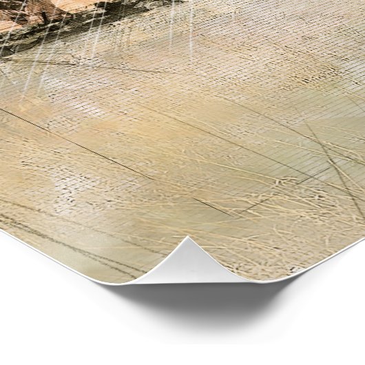 Uluru, Ayers Rock Perfect Poster (Hoek)