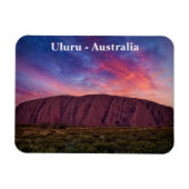 Uluru bij Sunset Magnet Magneet (Horizontaal)