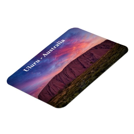 Uluru bij Sunset Magnet Magneet (Linkerzijde)