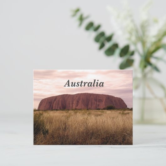 Uluru Briefkaart (Staand voorkant)