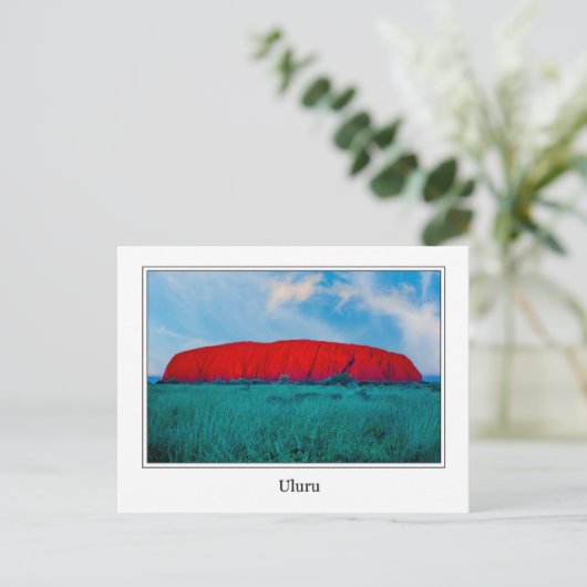 Uluru Briefkaart (Staand voorkant)